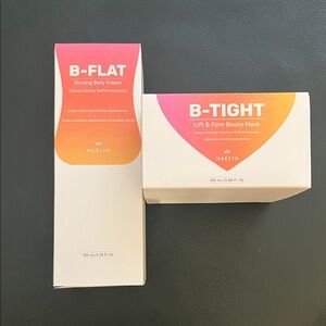 SET MAËLYS B-FLAT Firming Belly Cream - and B- TIGHT lift and firm booty mask